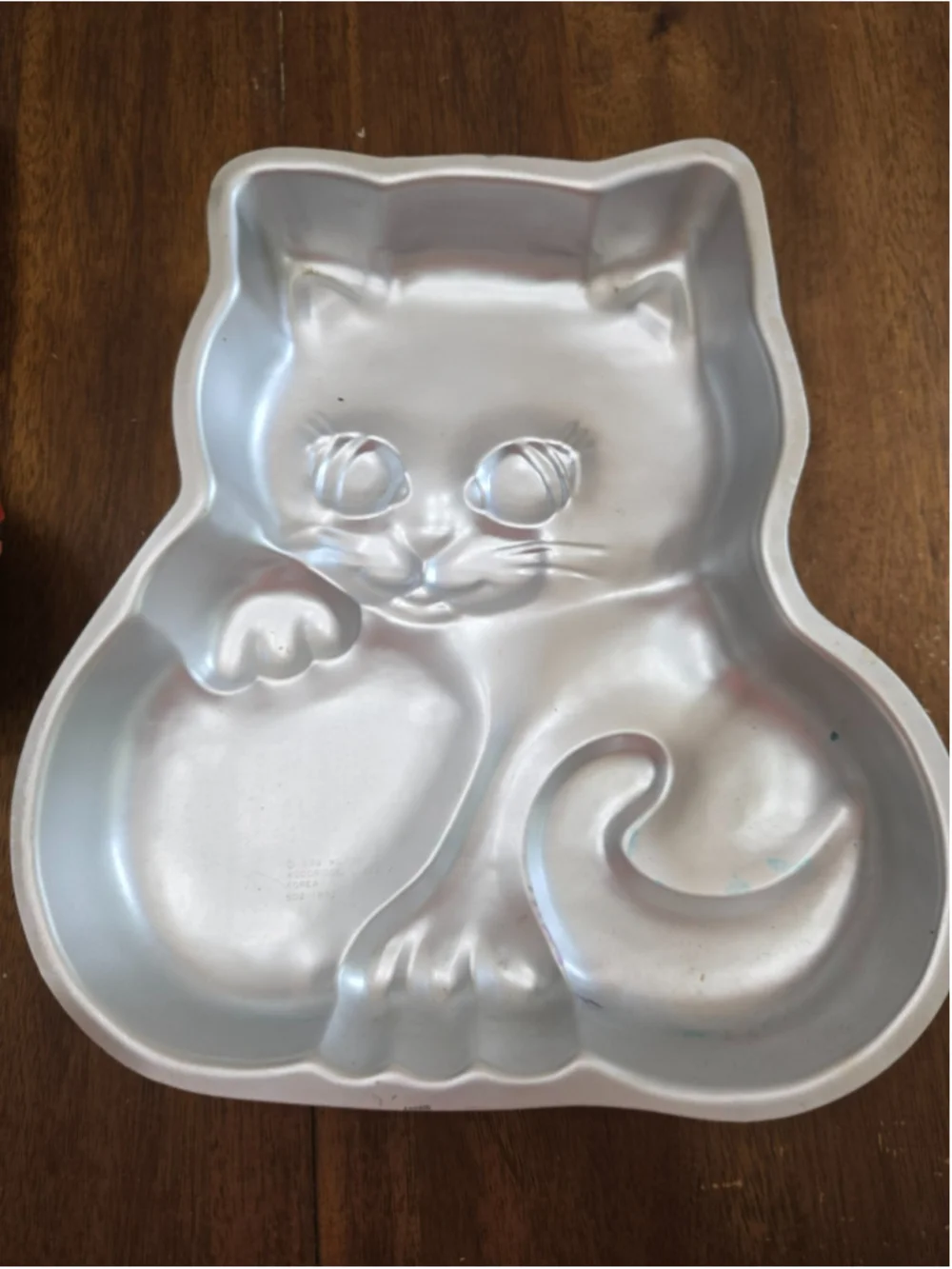 Vintage 1979 Wilton Kitten Cake Pan Mold 502-1972 Cat Heart Party Pan W/ Insert